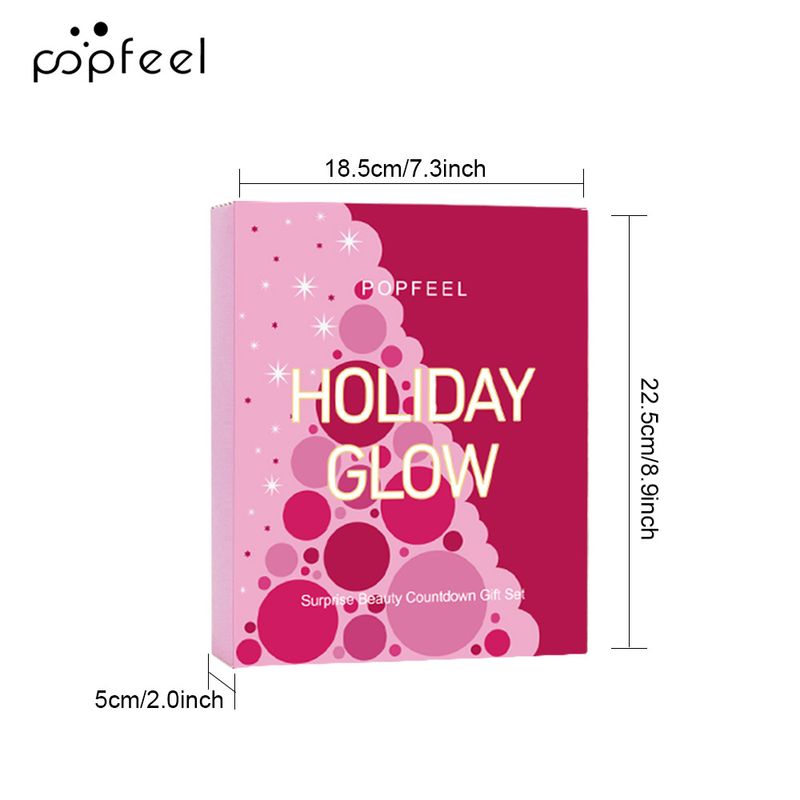 Make-up-Sets POPFEEL Make-up-Set Geschenkbox 24-teiliges Kosmetikset Weihnachten Valentinstag Geburtstagsgeschenk_voghion.com