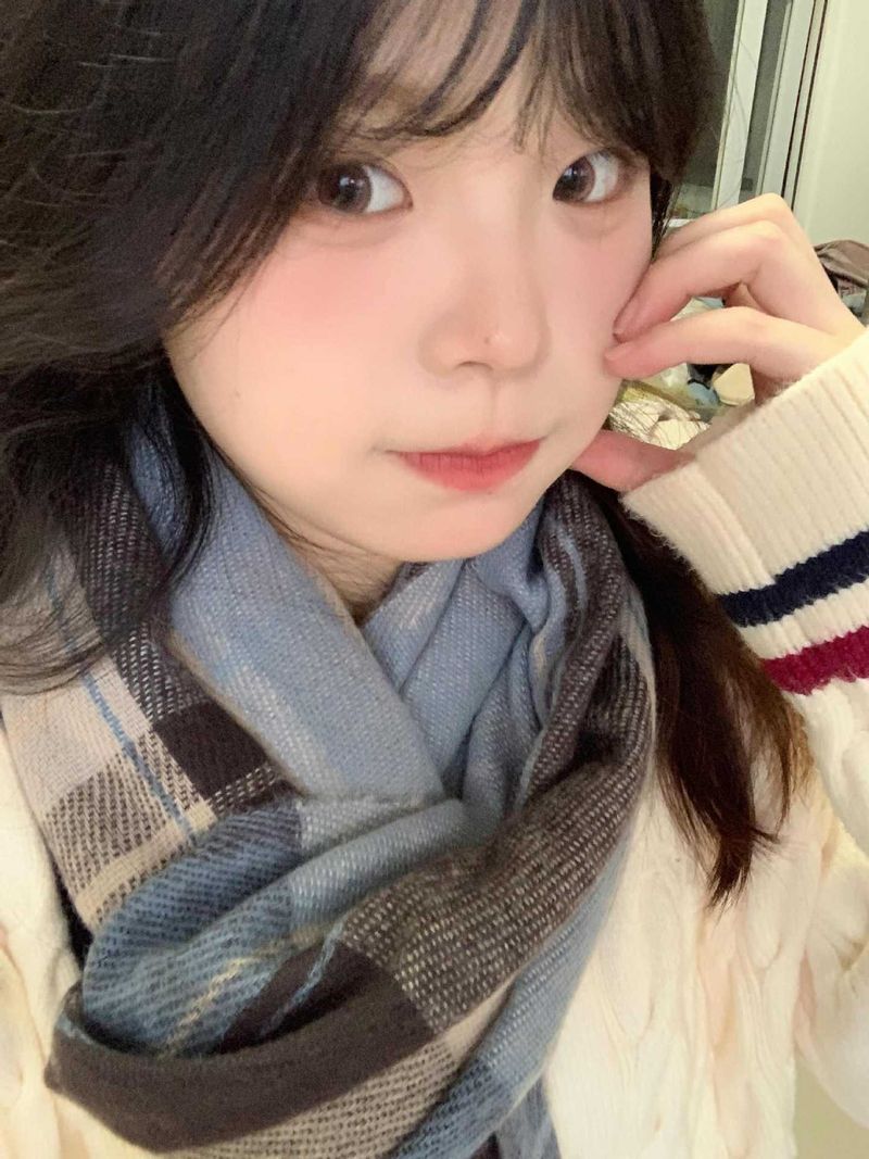 I mitation cashmere plaid caldo coppia studente versatile JK uniforme versione coreana Instagram ragazza sciarpa scialle invernale_voghion.com