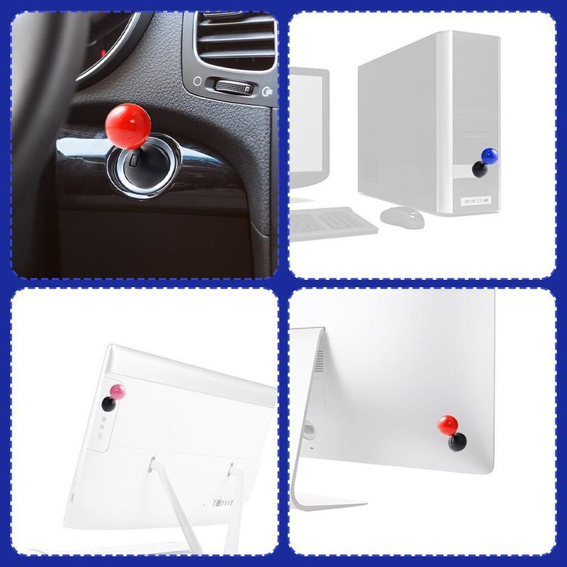 Car One Click Start Button Joystick, All Plastic/metal Club Modification Accessories, Arcade Game Joystick_voghion.com