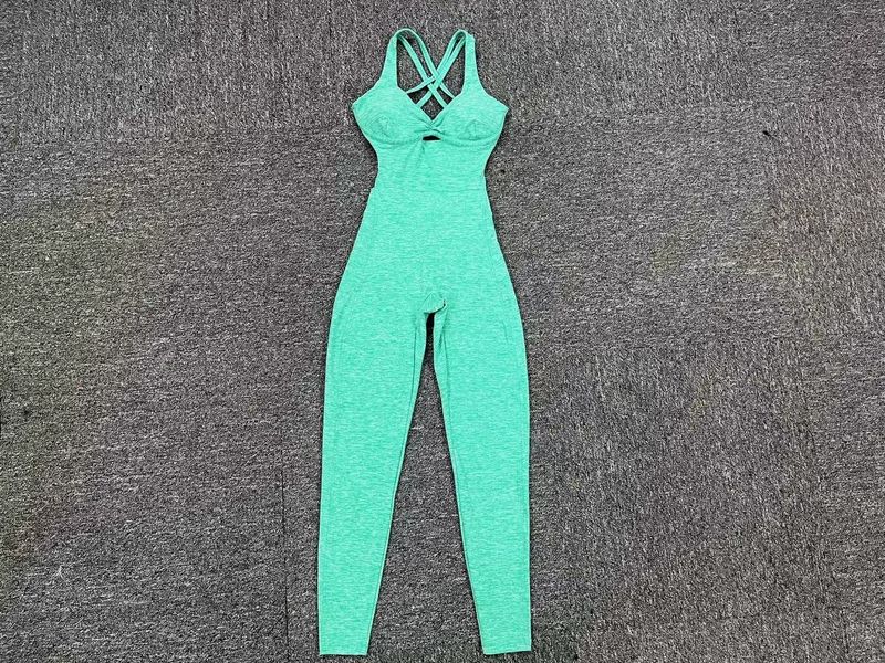 Combinaison de yoga et fitness pour femmes, avec un beau dos et un beau ventre_voghion.com