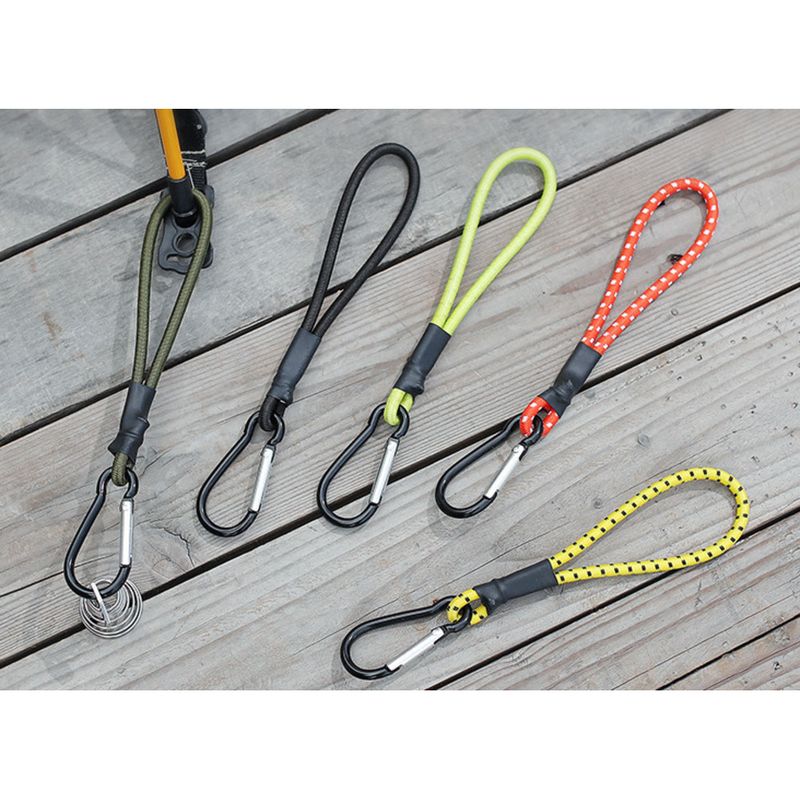 Outdoor mountaineering buckle, hook, multi-functional camping tent rope, portable, high-strength tensile elastic rope_voghion.com
