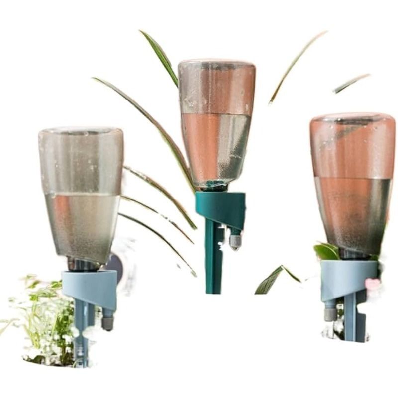 Adjustable Plant Self Watering Spikes Automatic Drip Irrigation System For Indoor Outdoor Gardening Fits Bottles Garden Tool_voghion.com
