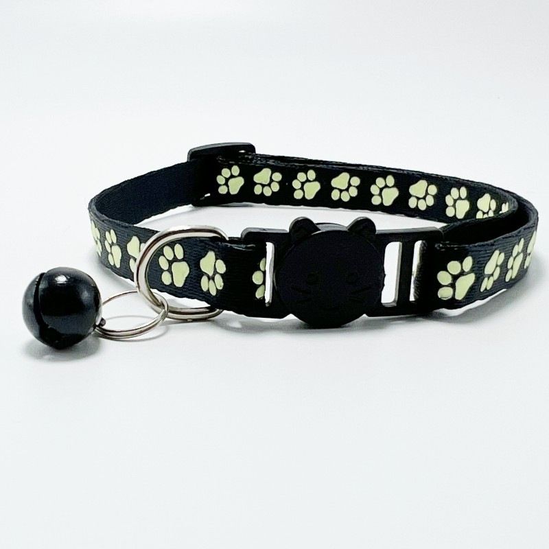 Cross-Border Luminous Large Footprint Adjustable Pet Anti-Lost Collar Universal For Cats And Dogs Outdoor Dog Walking_voghion.com