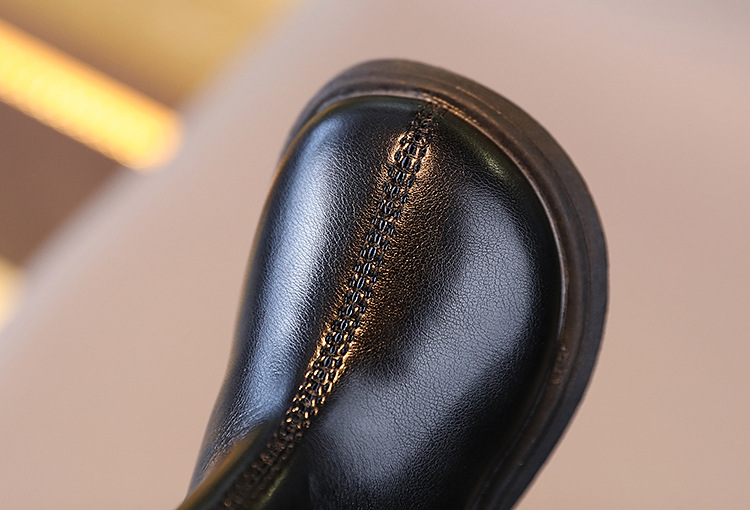 Scarpe per bambini Moda per bambini ragazzi stivali di cotone ragazze moda stivali di pelle antivento marea calda_voghion.com