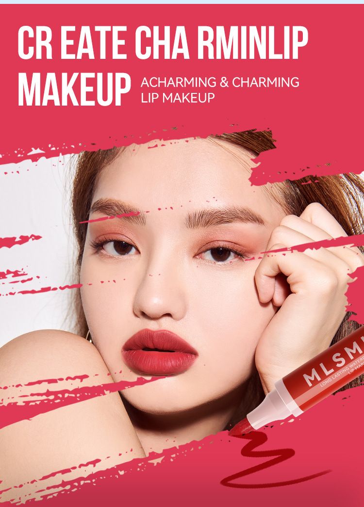 Marker Liquid Lipstick Set Matte Non-Stick Cup Gloss Easy To Apply Liner Lip Glaze_voghion.com