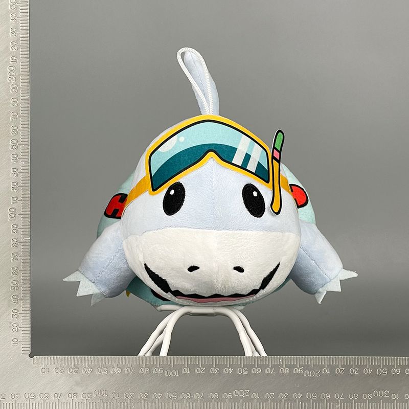 Land Shark Plush Toy - Soft & Cuddly Stuffed Animal Shark Doll For Kids & Collectors, Machine-Claw Friendly Design_voghion.com