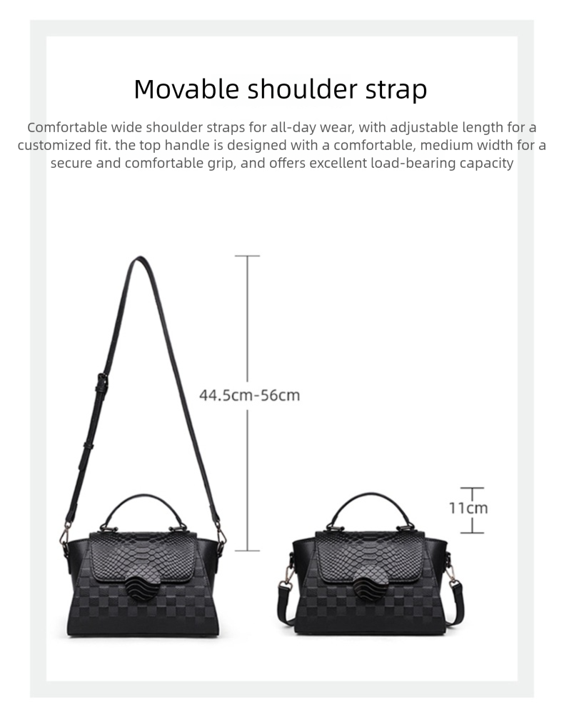 Neue, luxuriöse Damenhandtasche aus echtem Leder für Herbst und Winter – geräumig, ideal als Umhängetasche oder Crossbody-Tasche._voghion.com