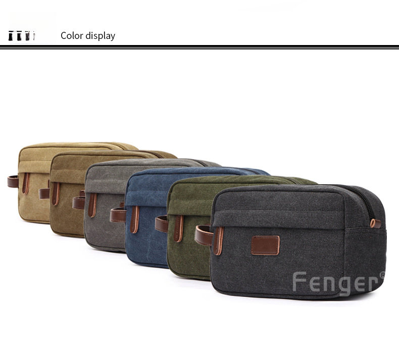 Leisure retro portable bag, handbag storage bag, travel portable small bag, makeup bag_voghion.com