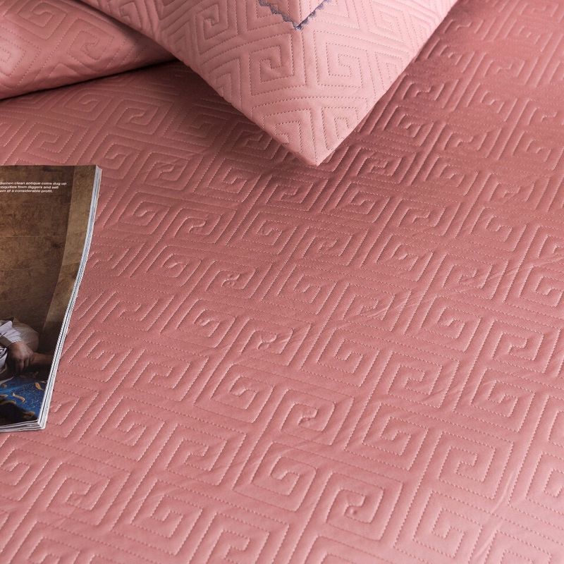 Copriletto in cotone di alta qualità, 100 pezzi, set da tre pezzi, trapuntato in cotone a fibra lunga, lenzuolo trapuntato in puro cotone, trapuntato da 1,8 m._voghion.com