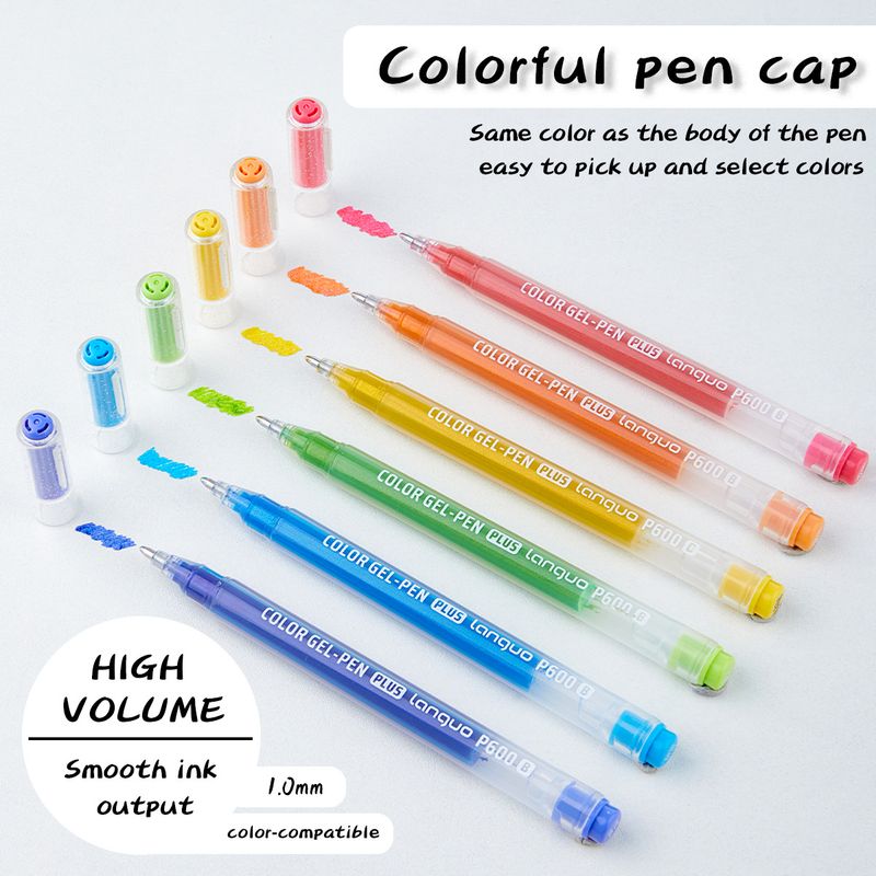 Glitter Gel Pen Set - 24 Vibrant Colors, 1.0mm Bullet Tip, Smooth Writing For Kids & Adults, Perfect For Journaling, Drawing & Note-Taking_voghion.com