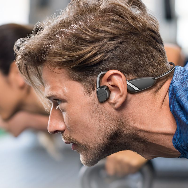 Museksfestival BE62 Nei Knochenleitung Bluetooth Kopfhörer Waasserdicht Sport Lafen Kabellos Outdoor Kopfhörer_voghion.com
