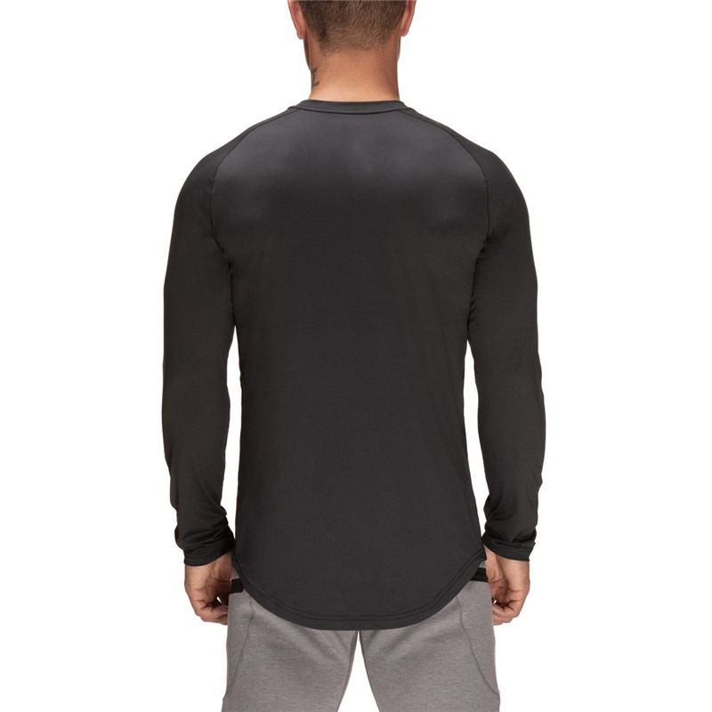 Fitne Long leeved Mucle Men' Tight Fit Brother T-hirt Quick drying Meh Sport Top Compreion Training GYM_voghion.com