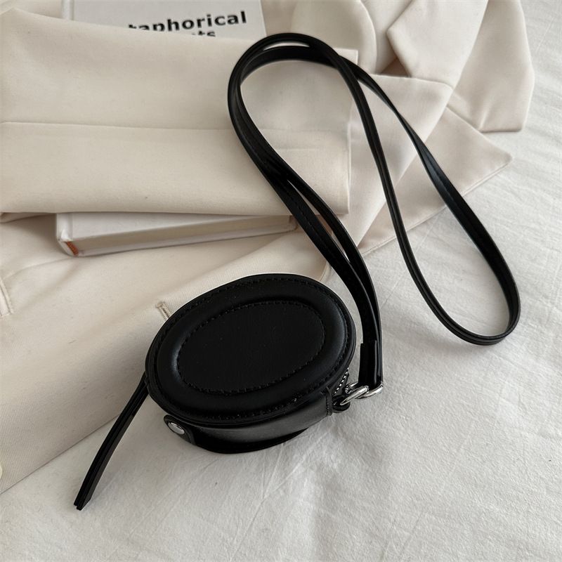 Portachiavi di alta qualità con mini collo, squisito piccolo rossetto, gioielli di nicchia, design moneta borsa a tracolla_voghion.com