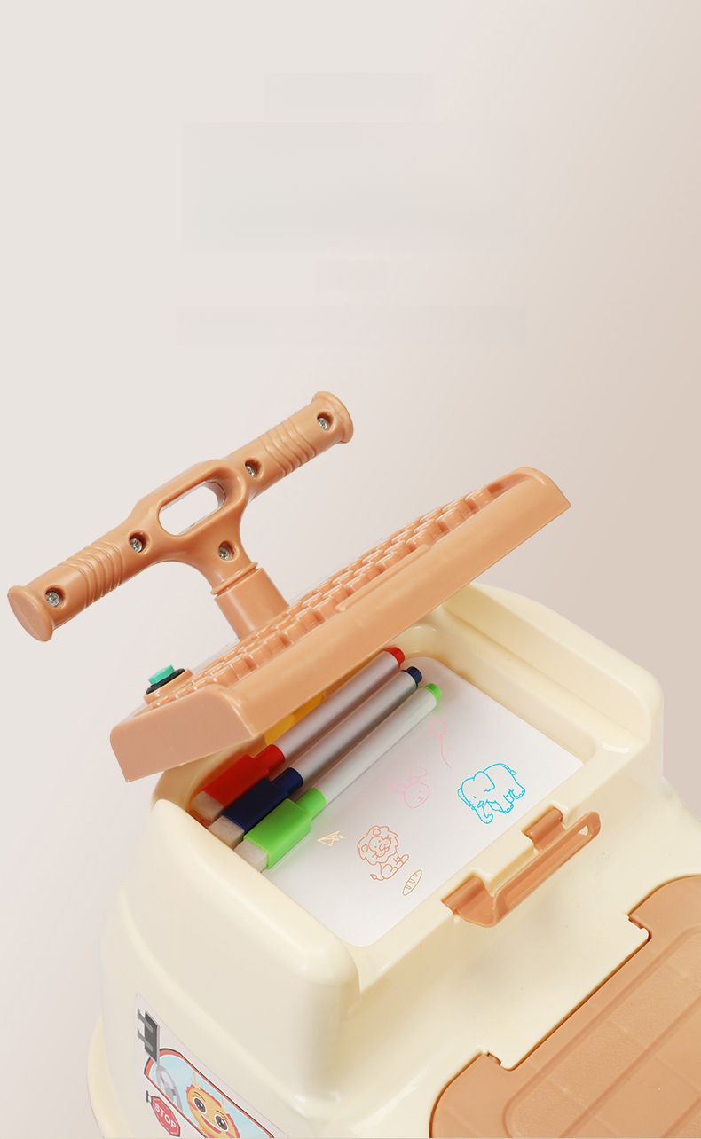 Laufrad für Kinder von 1-3-6 Jahren, Kinder-Elektroauto, pedalbetriebener Vierradroller für Kinder, Lernspielzeug_voghion.com