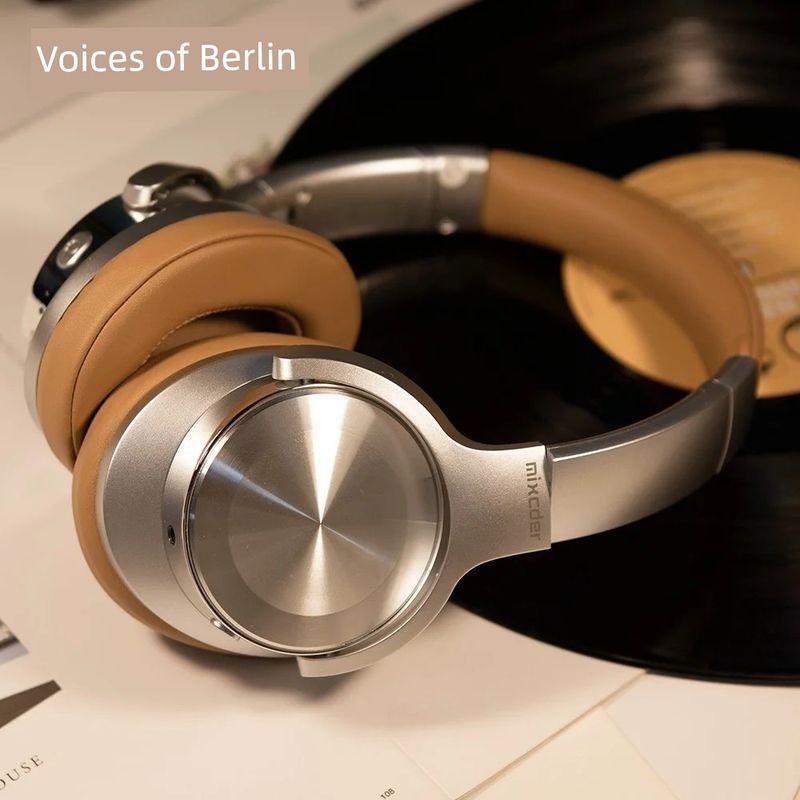 Casque Bluetooth sans fil Burmester, réduction active du bruit, basses puissantes, sport, portable, batterie ultra longue durée_voghion.com