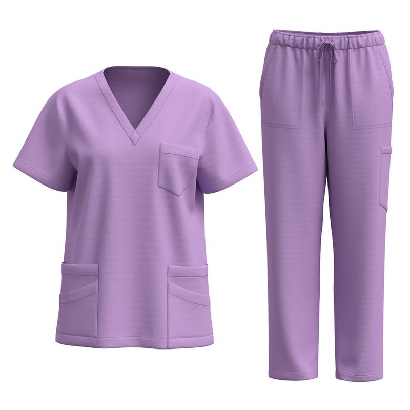 Roupas femininas para lavar as mãos, roupas médicas femininas, ternos divididos, roupas médicas_voghion.com