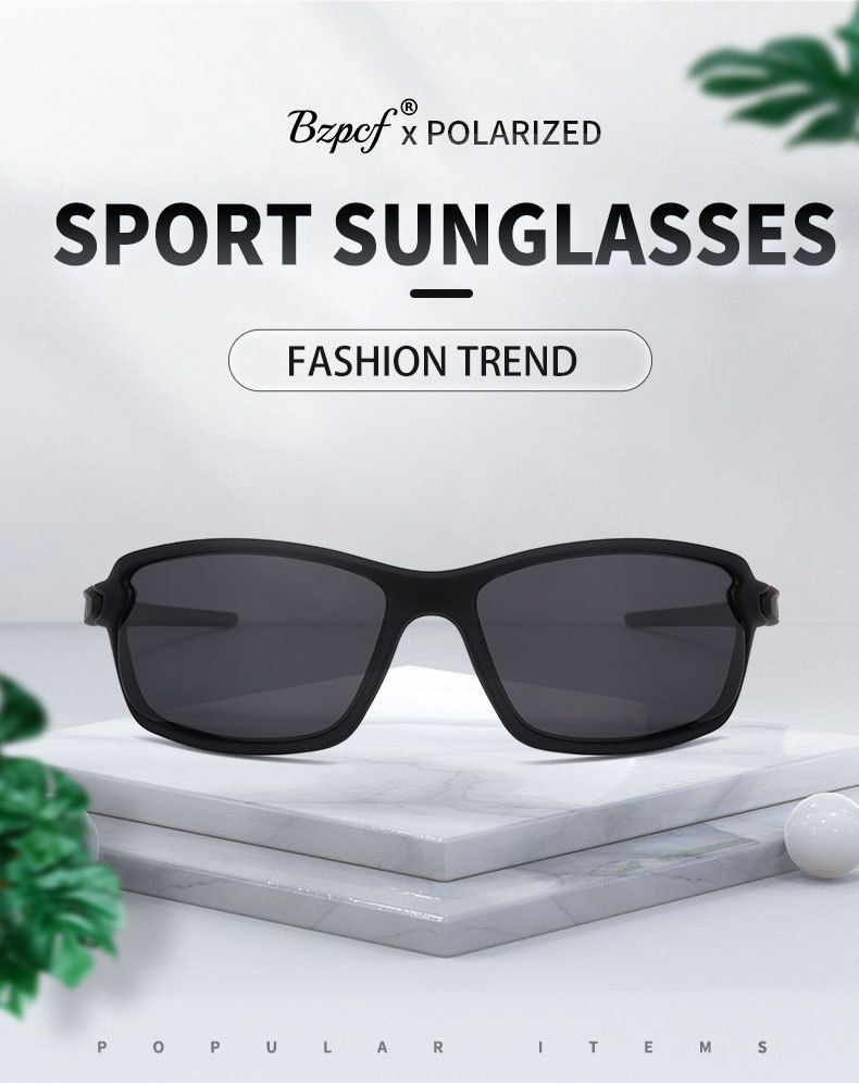 Occhiali da sole sportivi unisex - Antivento polarizzati per attività all'aperto e guida_voghion.com