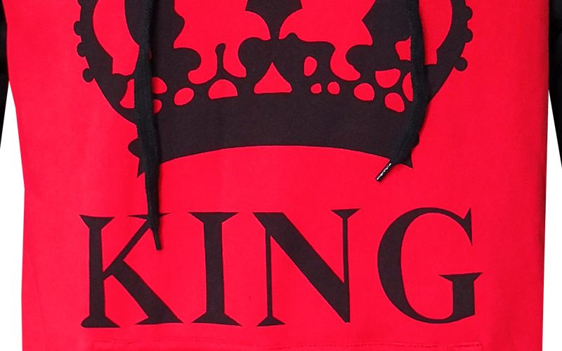 Herrkläder höst och vinter ny huvtröja färg matchande par sweatshirt_voghion.com