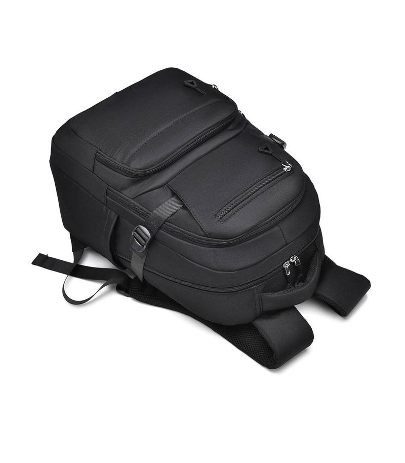 Wasserabweisender Studentenrucksack mit mehreren Taschen, große Kapazität 14-Zoll-Laptoptasche aus Oxford-Stoff_voghion.com