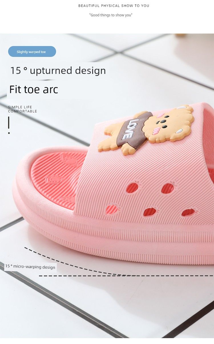 Neu Cartoon Niedlichen Hause Weiblichen Sommer Dicke Sohle Schlafzimmer Rutschfeste_voghion.com