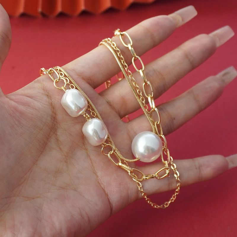 collana, stile barocco tre in uno, collana di perle di nicchia_voghion.com