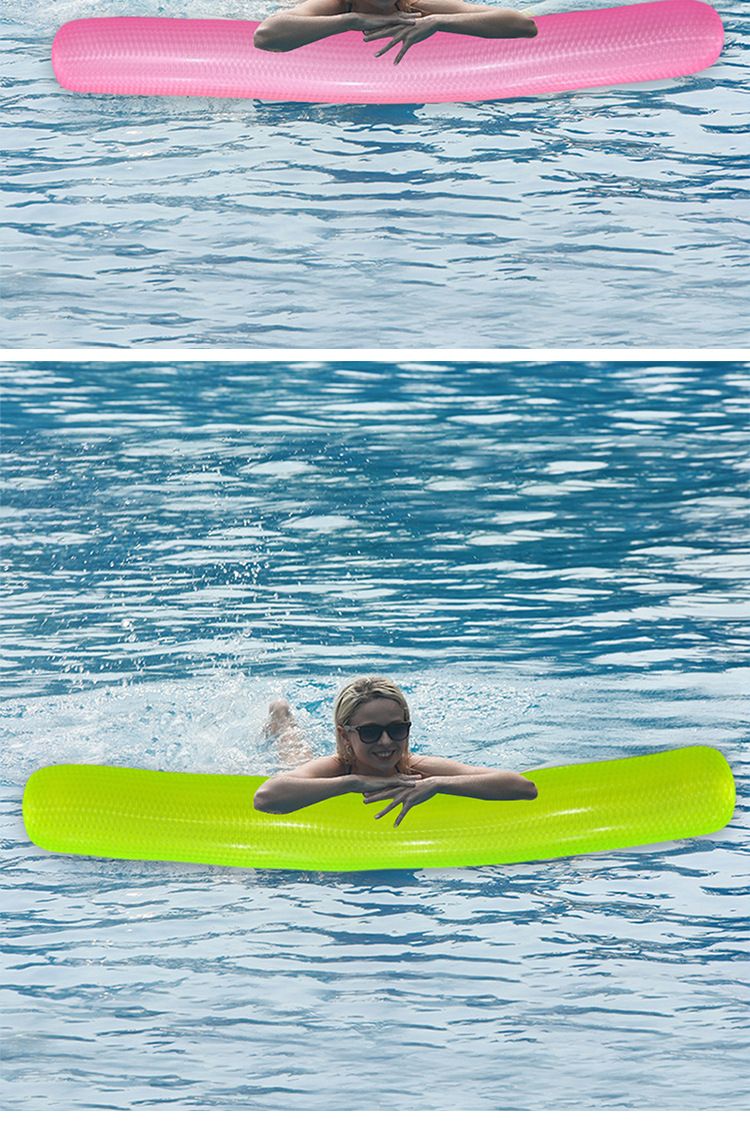 Inflatable Pool Lounge Chair With Armrests & Mesh Seat - Floating Water Hammock For Swimming Beach & Lake (Quick-Dry Heavy-Duty PVC Portable Design)_voghion.com