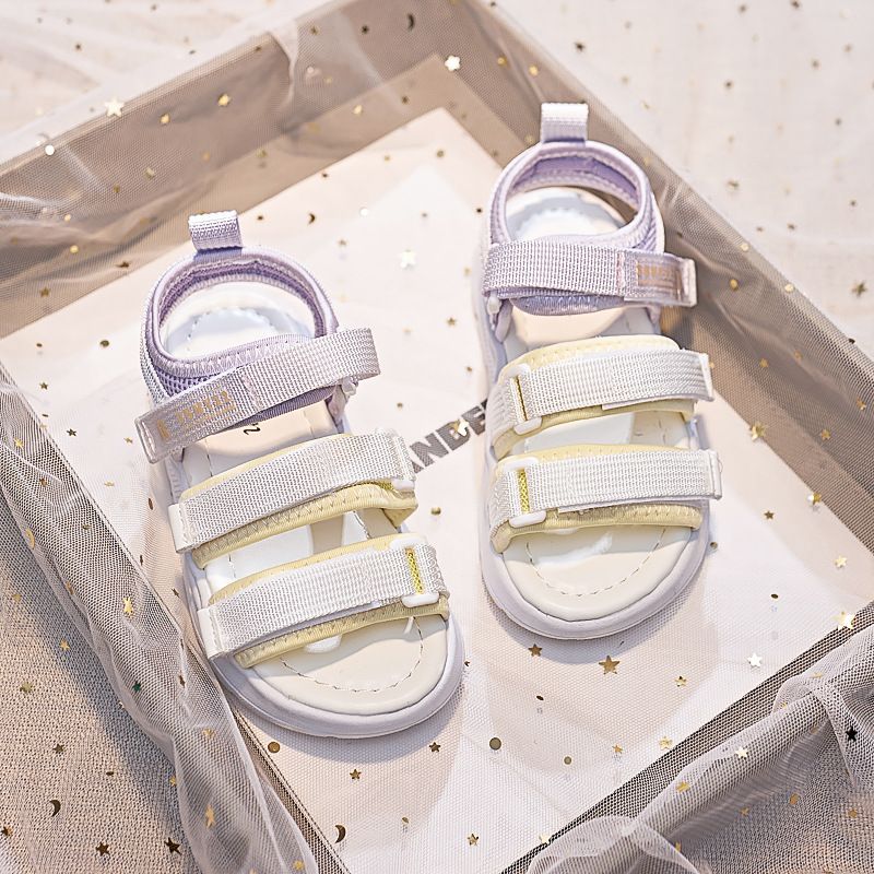 2024 New for and Girls Mid size Big Children's Soft Sole Sandals with Western Style Summer Princess Beach Shoes_voghion.com