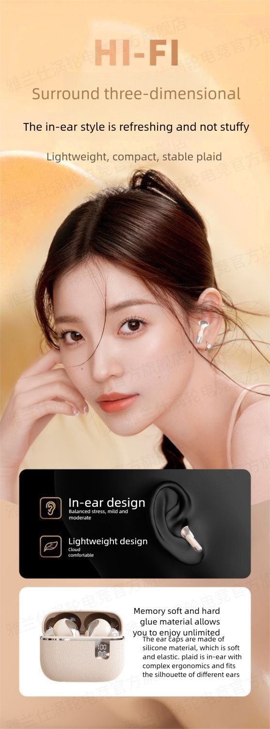 FANBIYA New True Wireless Bluetooth Earbuds Sports Noise Cancelling In-Ear Long Battery Life Compatible_voghion.com