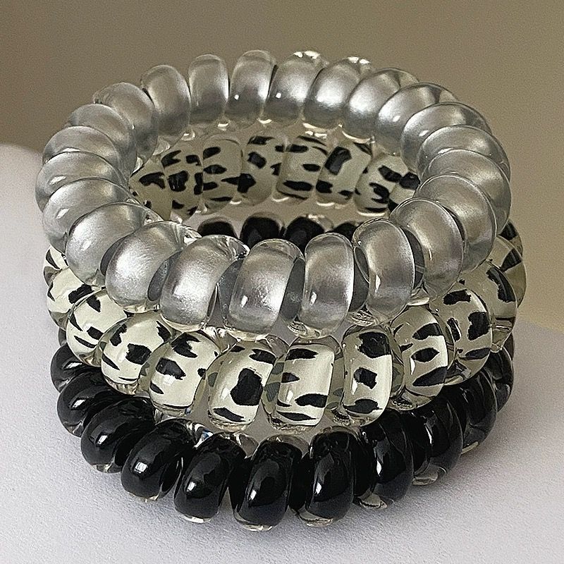 Cravatta telefonica spessa ad alta elasticità a pois, durevole e non facile da rompere, non danneggia l'attaccatura dei capelli, 2025 Nuovo_voghion.com