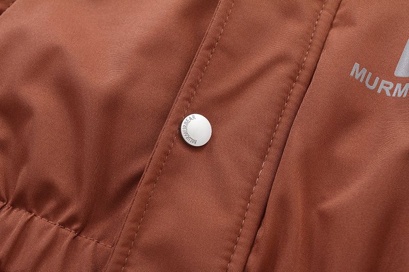 Kids' Fleece-Lined Snowsuit With Color Block Design - Winter Hooded Jumpsuit For Toddlers (80-120cm) | Warm & Stylish Playwear_voghion.com