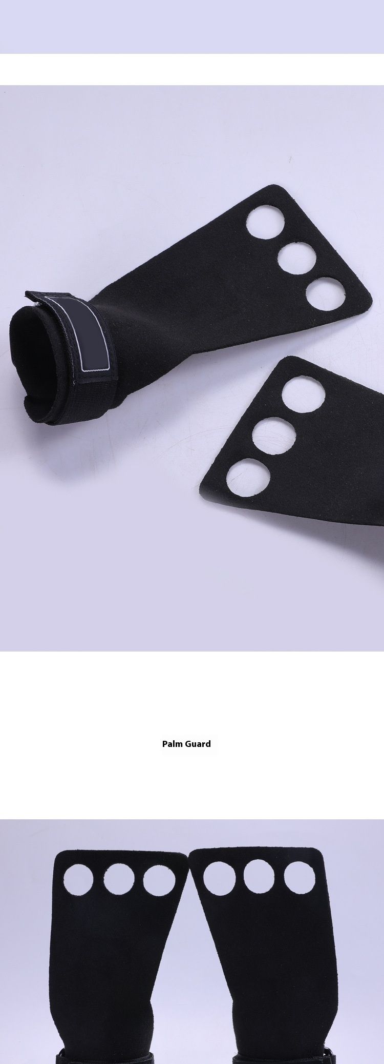 Straight hair palm protection exercise fitness equipment, single parallel bar training, single-layer microfiber men's_voghion.com