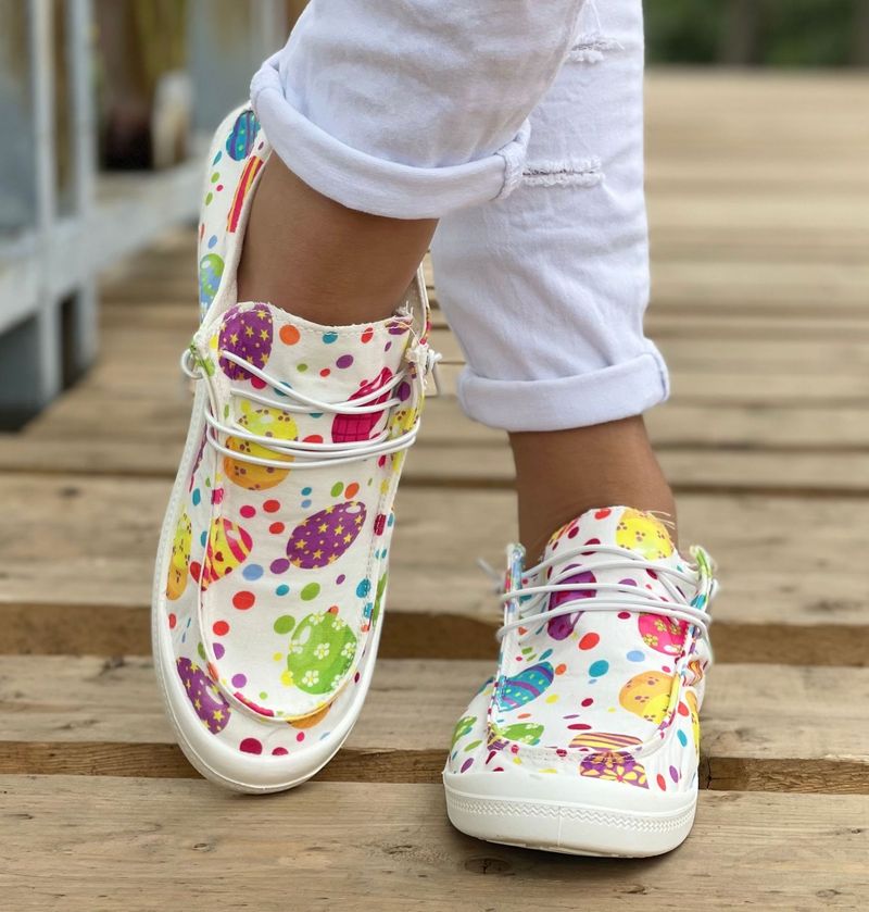 Stoffschuhe für Damen in großen Größen_voghion.com