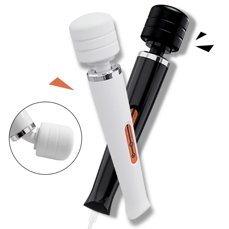 10 velocità potenti vibratori con bacchetta magica AV donne punto G massaggiatore per capezzoli stimolatore clitorideo plug-in giocattolo del sesso per_voghion.com