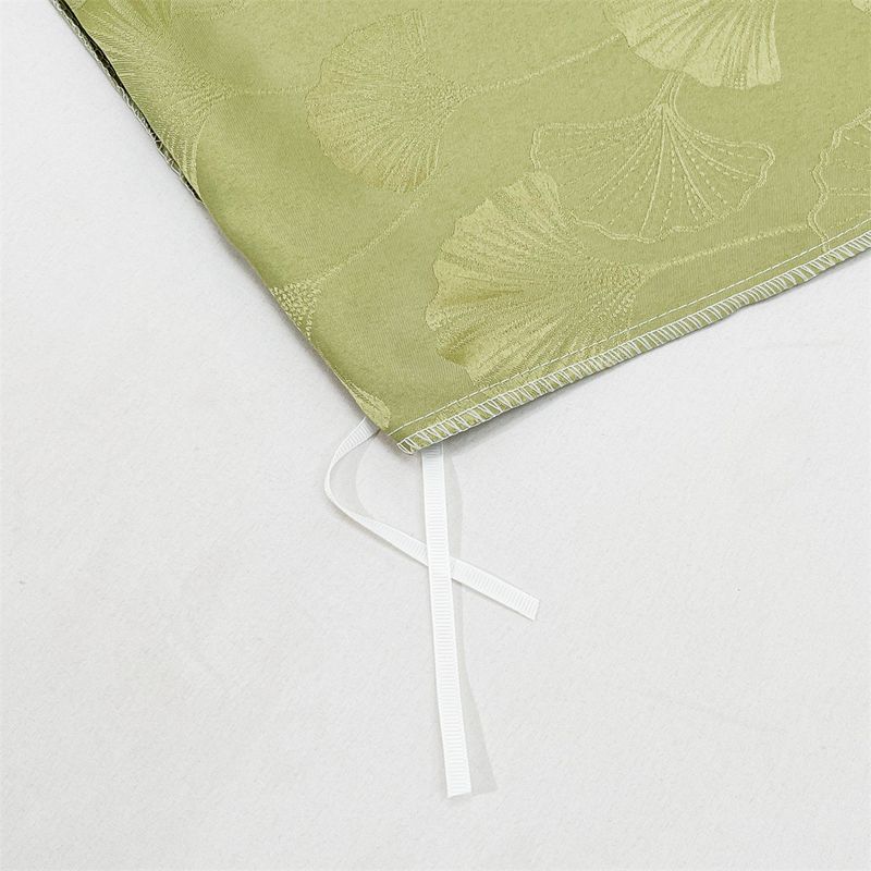 Parure de lit 3 pièces avec housse de couette et taie d'oreiller en jacquard, légère et luxueuse, style artisanal brillant_voghion.com