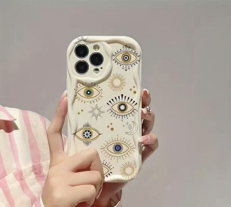 Øjenelementer er velegnede til iPhone 1 promax mobiltelefoncovers, europæiske og amerikanske iPhone 15 inch Wind 14 pro, Japan og Korea 13/12_voghion.com