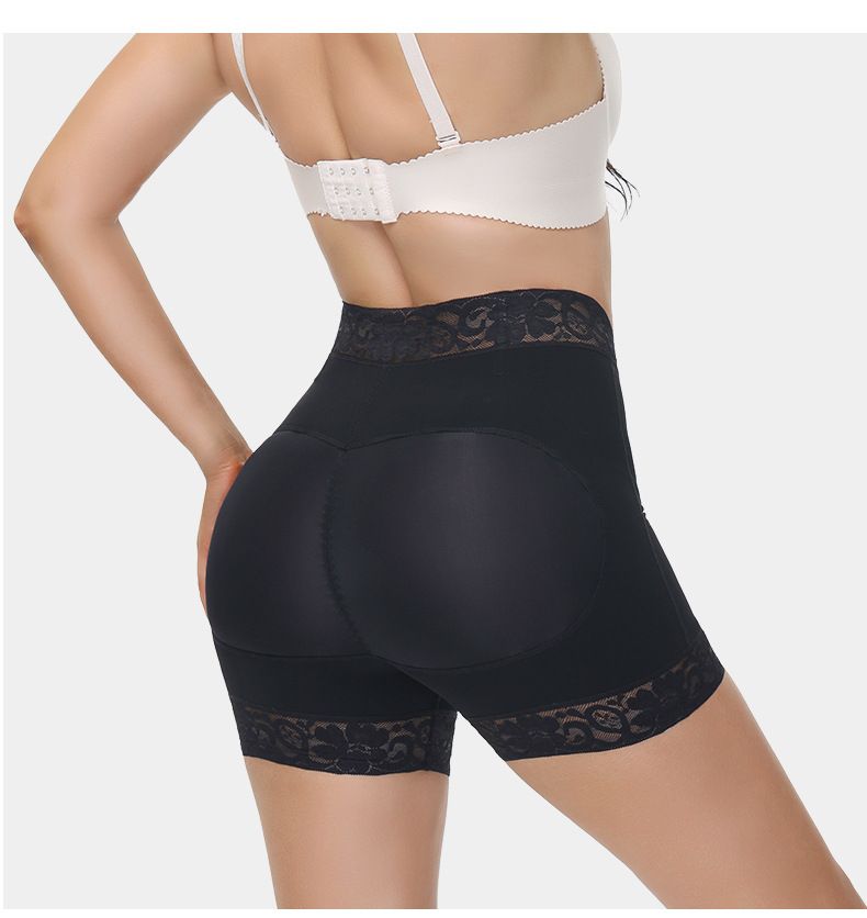 pantaloni modellanti per il sollevamento del sedere di grandi dimensioni a vita alta, pantaloni stringenti per la pancia, biancheria intima modellante in pizzo con angolo boxer_voghion.com