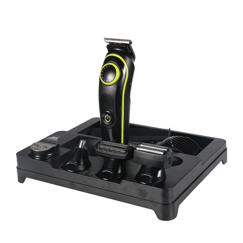 Kemei KM-696 5-in-1 Multifunction Electric Cutting hine Professional Barber Scisor Set Hair Trimmer With LCD Display_voghion.com