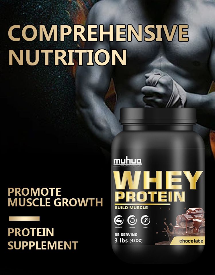 3 Lbs Cross-Border Export Whey Chocolate Flavor 3LBS Protein Powder_voghion.com