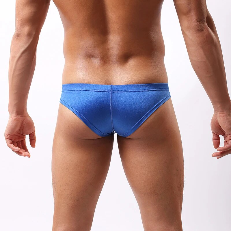 Sexy Männer Unterwäsche Kurze Unterhose Homosexuell Suspensorium Einfarbig Bikini Slip männer Tanga String Tanga_voghion.com