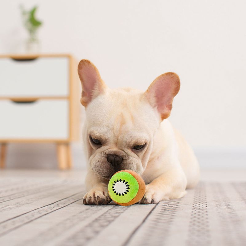 Pet Plush Avocado Sound Toy Teething Boredom Relief Dog Cat Supplies_voghion.com