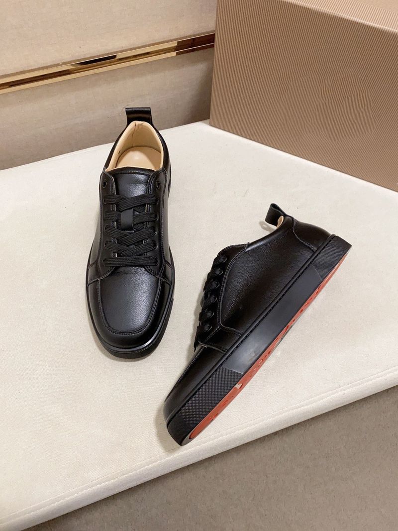 Neuer Stil 2025 Neue Herren Trendy Marke Casual Sports High-End Sneakers Patchwork Rivet Fashion Rote Sohle Weiße Schuhe_voghion.com