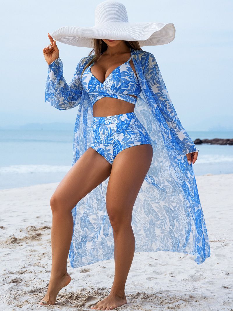 Clothing Fashion High End Sexy Three Piece Bikini Women's Swimsuit_voghion.com