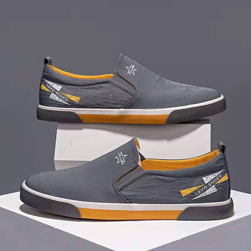Scarpe comode in tela impermeabili, primavera/estate/autunno, guida casual, basse, tessuto per ombrelli alla moda, scarpe in tessuto con un solo piede_voghion.com
