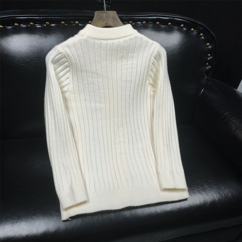 Heren dikke kabeltrui - Oversized wintertrui met ronde hals, lange mouwen, trendy textuurontwerp (wit/zwart/kaki, maten M-3XL)_voghion.com