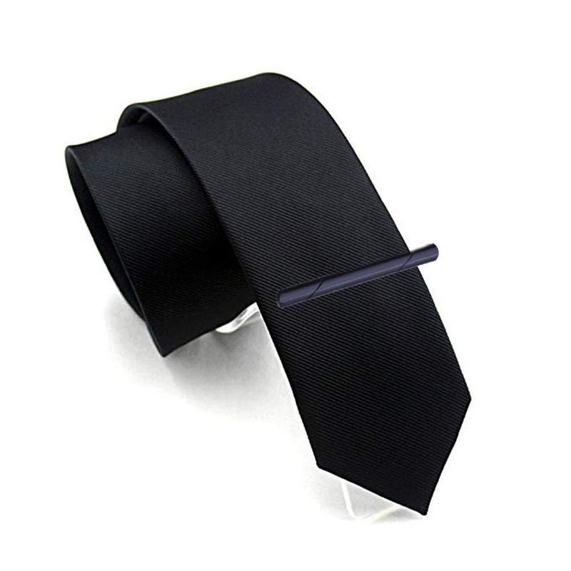 Fashion colored smooth twill copper 6 color men's clip, business tie clip_voghion.com