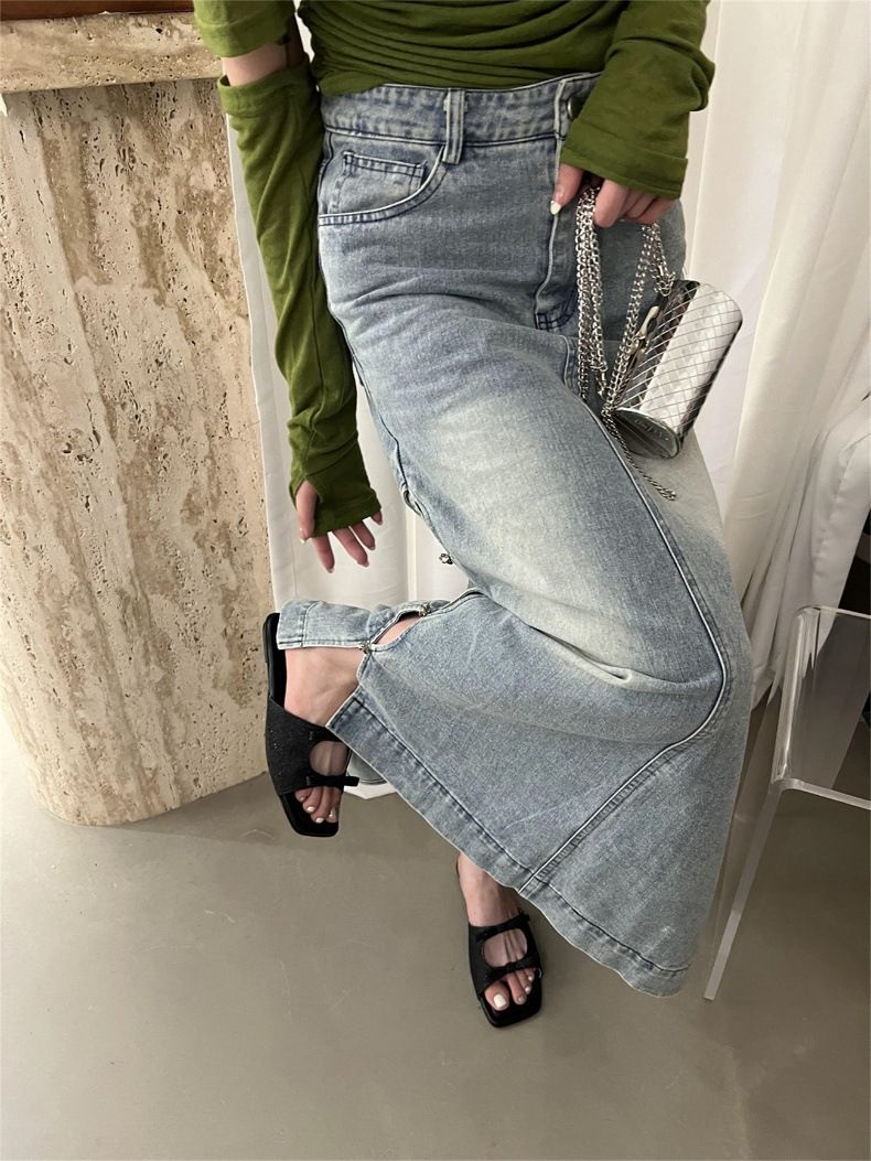 Koreanische Version Bogen hohl flache Sandalen mit flachem Boden für Damen Outdoor-Mode 2024 Sommer neue französische quadratische Zehen Strand_voghion.com
