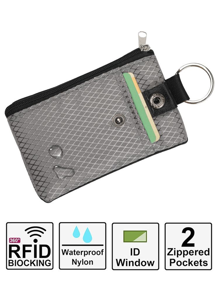Gebwolf RFID Signal bloquant petite Collection chaude Anti-vol sac à carte Portable zéro portefeuille_voghion.com