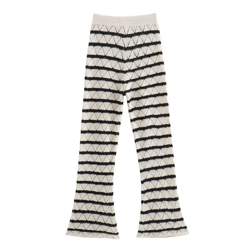 Damen Summer 2024 neit Set mat Hosen a Pullover-Top_voghion.com