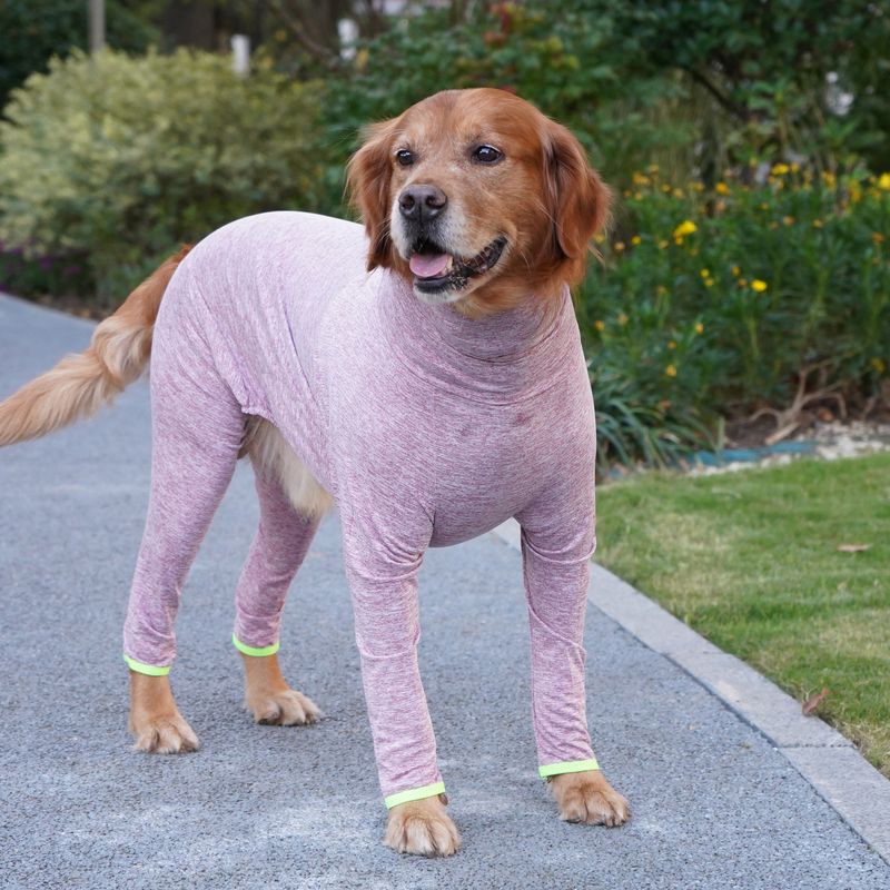 It Autumn Winter Anti-Shedding Large Dog Elbow Protection Full Coverage Pet Four-Legged Golden Retriever Labrador_voghion.com