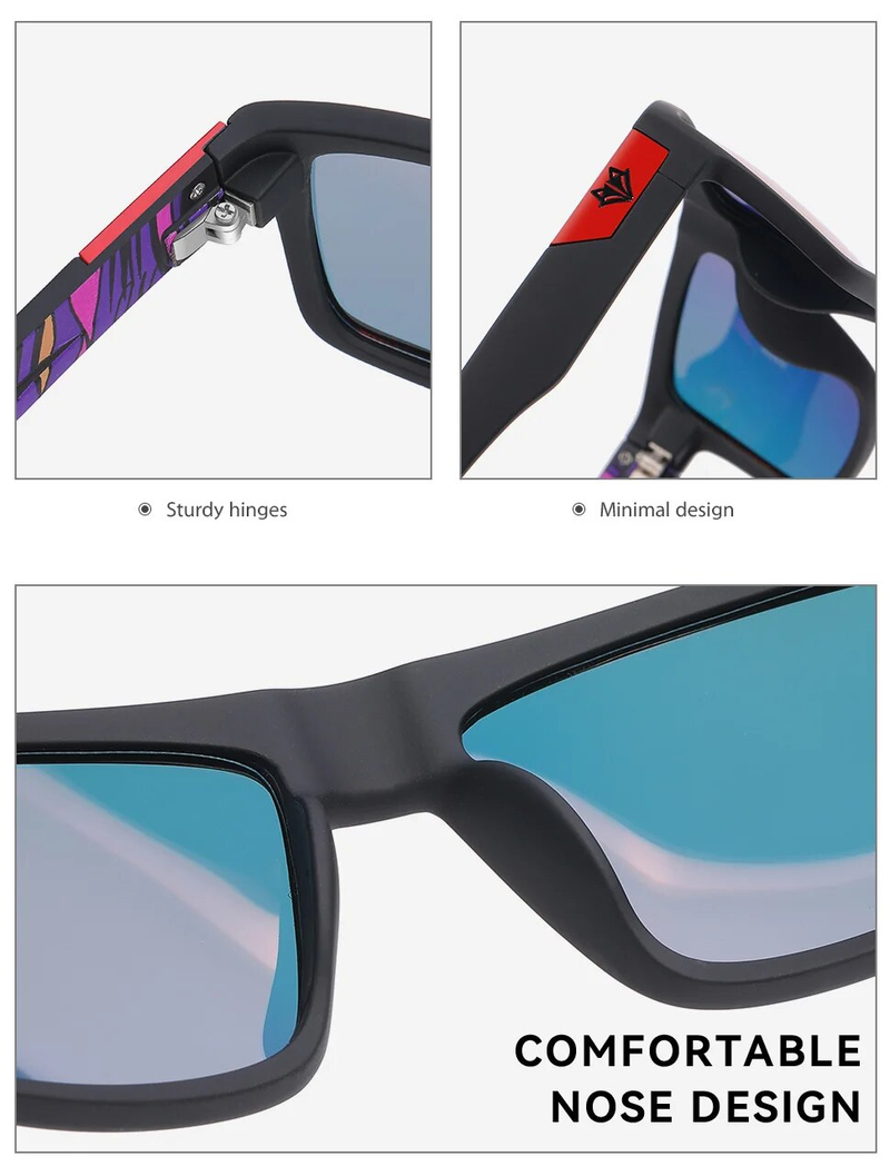 SEPFOX Uomo Polarizzato Pesca Sungla Donna Sport all'aria aperta Occhiali Unisex UV400 Corsa Escursionismo Guida Occhiali da sole_voghion.com